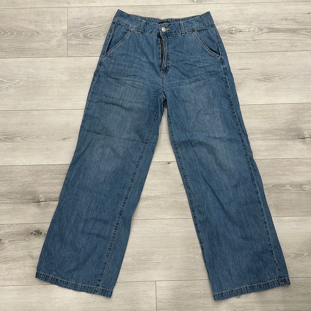 Wide jeans!